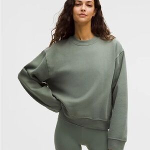 Lululemon Steady State Crew in Green